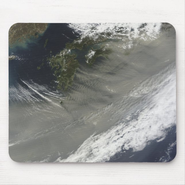 Staub über Japan Mousepad (Vorne)