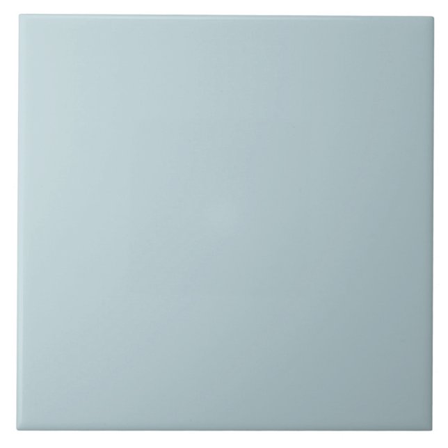 Staubblau chic trendiger Minimalist Fliese (Vorderseite)