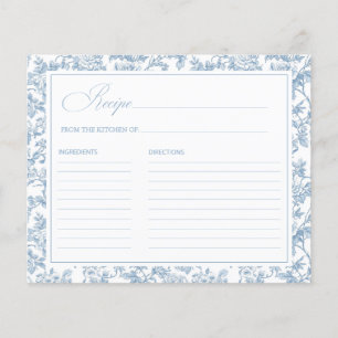 Staubblaue Blumen-Toile-Rezept-Brautjunggesellinne