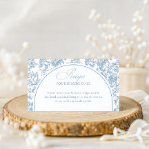 Staubblaue Floral Toile Rezept Brautparty