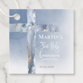 staubblaues Age durch Erste Kommune Geschenkanhänger