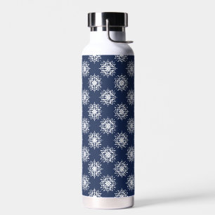 Staubblaues Schneeflocken-Winter-Hydratation Trinkflasche
