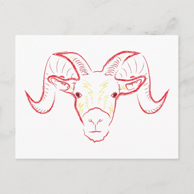 Staubeskizze Postkarte (Vorderseite)