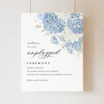 Staubig Blau Weiße Unplugged Zeremonie Hochzeitssc