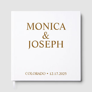 Staubig Himmel Blau Gästebuch-Geschenk, Personalis Gästebuch