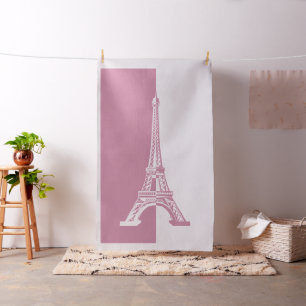 Staubige coole Geschenke Rosen-Eiffel-Turm-  Stoff