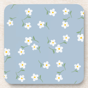Staubige Gänseblümchen-Blumen-Unterlage Elegante Getränkeuntersetzer