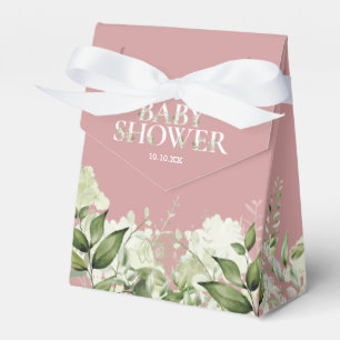 Staubige Rosenbegrünung Baby Shower Geschenkschachtel