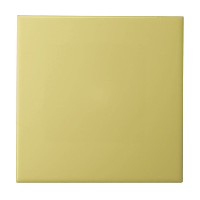 Staubiges Goldgelb Fliese (Vorderseite)