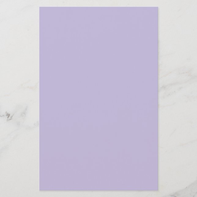 Staubiges Lavendel Einheitsfarbe Flyer (Vorne)