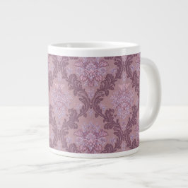 Staubiges Lavendel-Rosa-Mauve-Flieder-Elegantes Da Jumbo-Tasse