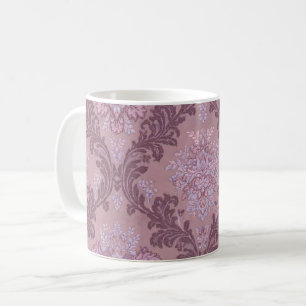 Staubiges Lavendel-Rosa-Mauve-Flieder-Elegantes Da Kaffeetasse