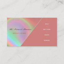 Staubiges Pink Holografisch