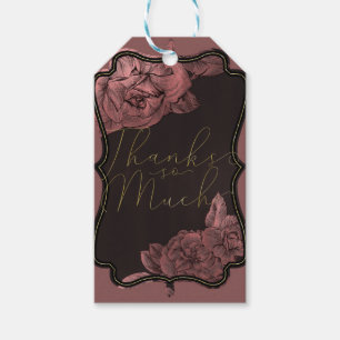 Staubiges Rosa Vintage Roségold Elegante Glamour H Geschenkanhänger
