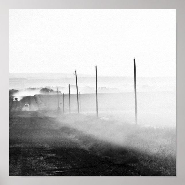 Staubläschen Poster (Vorne)