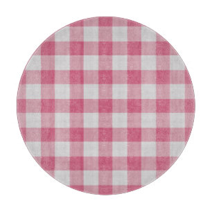 Staubrosé kariertes Karo Schneidebrett