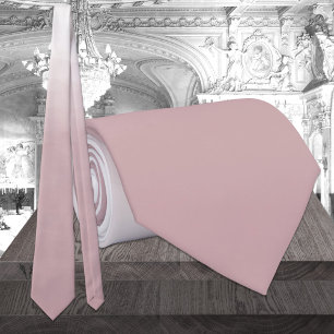 Staubrosé monochromer Ombre-Hochzeitskrawatte Krawatte