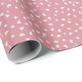 Staubrosen-Blumenverpackungspapier Geschenkpapier