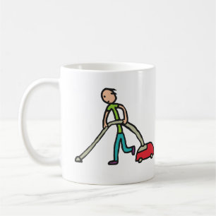 Staubsaugen Kaffeetasse