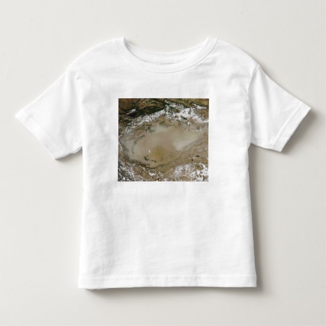 Staubsturm in der Taklimakan-Wüste, China Western Kleinkind T-shirt (Vorderseite)