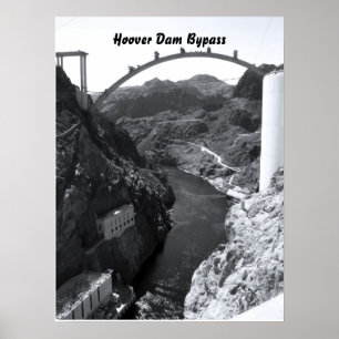 Staudamm Hoover Dam Bypass Poster