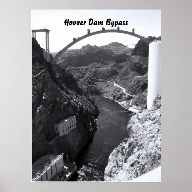 Staudamm Hoover Dam Bypass Poster (Vorne)