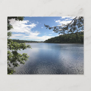 Staudamm im Peak District Postkarte