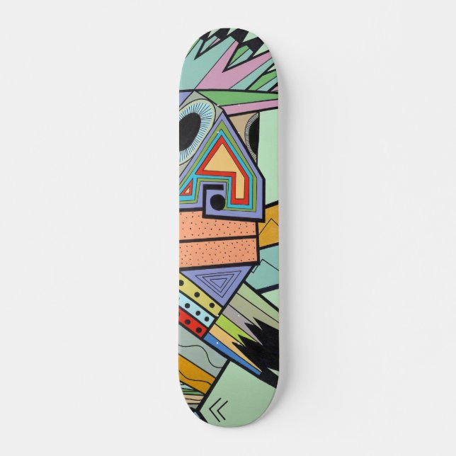 "Stauen Sie in Brooklyn" durch Ruchell Alexander Skateboard (Vorne)