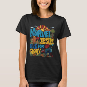Staune über Jesus Vbs 2025 Lebe für Jesu Herrlichk T-Shirt