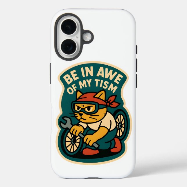 Staune über meinen Tismus Case-Mate iPhone Hülle (Rückseite)