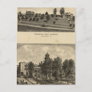 Staunton Male Academy Postkarte