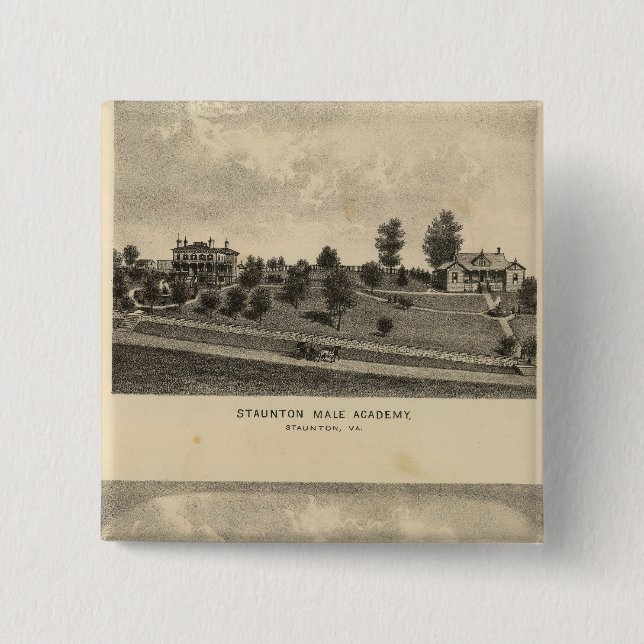 Staunton-Male-Akademie Button (Vorderseite)