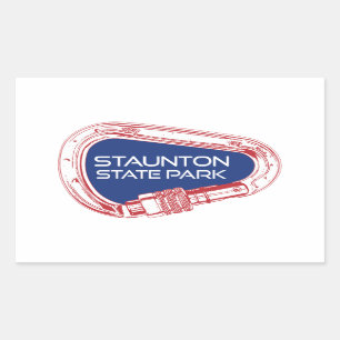 Staunton Staat Park Colorado Rechteckiger Aufkleber