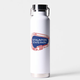 Staunton State Park Colorado Klettern Karabinerhak Trinkflasche