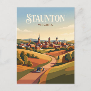 Staunton USA Postkarte