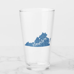 Staunton Virginia Wood Grain Glas
