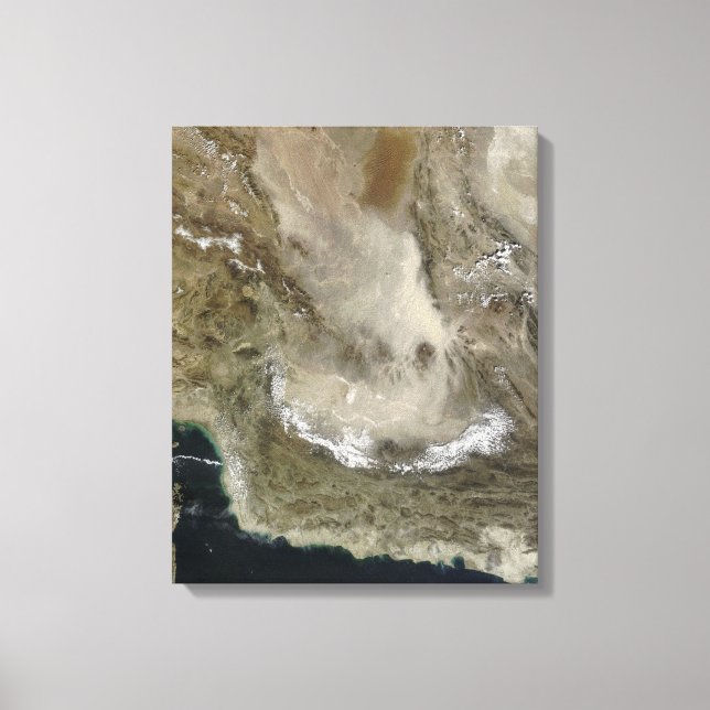 Stausturm im Iran Leinwanddruck (Vorderseite)