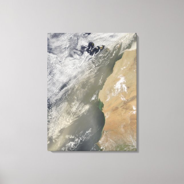 Stausturm vor Westafrika 2 Leinwanddruck (Vorderseite)