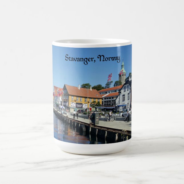 Stavanger, Norwegen, landschaftlich, Kaffeetasse (Mittel)