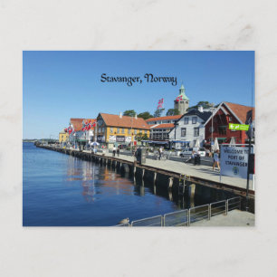 Stavanger, Norwegische Postkarte