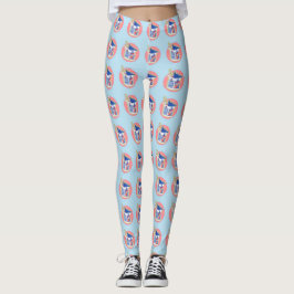 Stawberry Jogurt Leggings