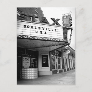 Stax Platten Postcard Postkarte