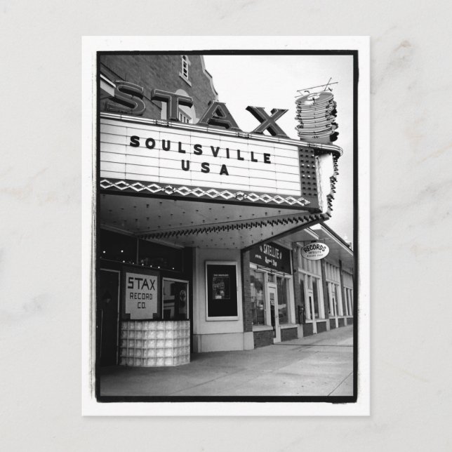 Stax Platten Postcard Postkarte (Vorderseite)