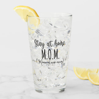 Stay At Home Mom Memories Over Money Glas