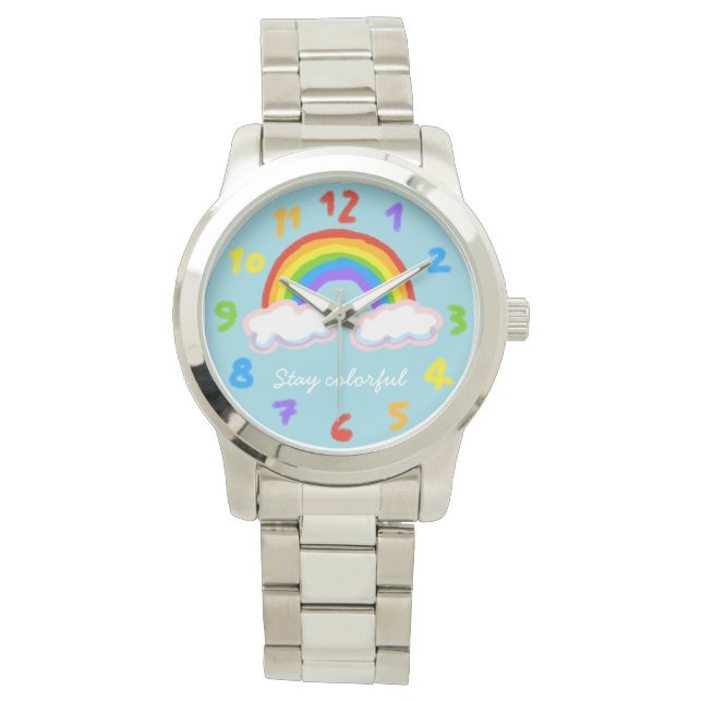 Stay colorful armbanduhr (Vorderseite)