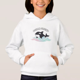 Stay Cool - Cute Kawaii Orca Whale Hoodie