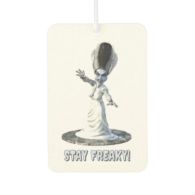 Stay Freaky! Bride of Frankenstein Autolufterfrischer (Vorderseite)