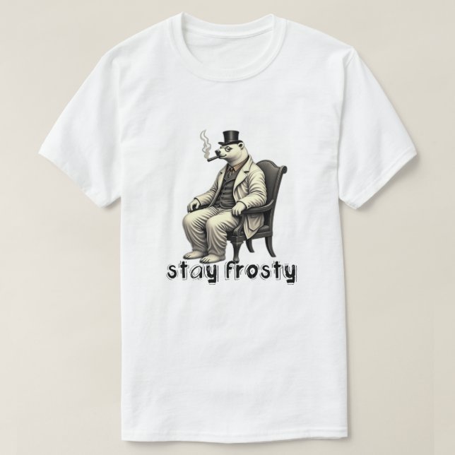 Stay Frosty T-Shirt (Design vorne)