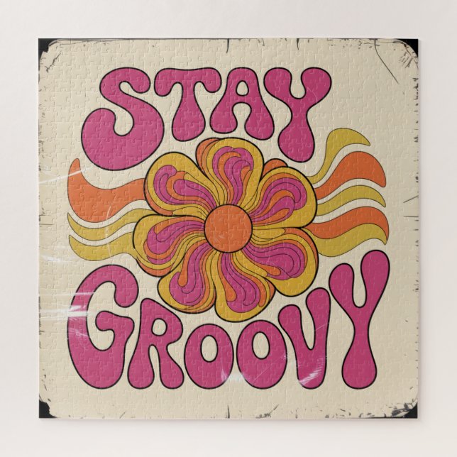 Stay Groovy Puzzle (Vertikal)