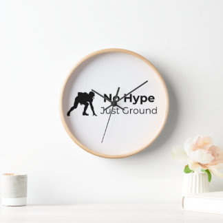 Stay Real, Stay Grounded – Modern Gift for Wall or Uhr